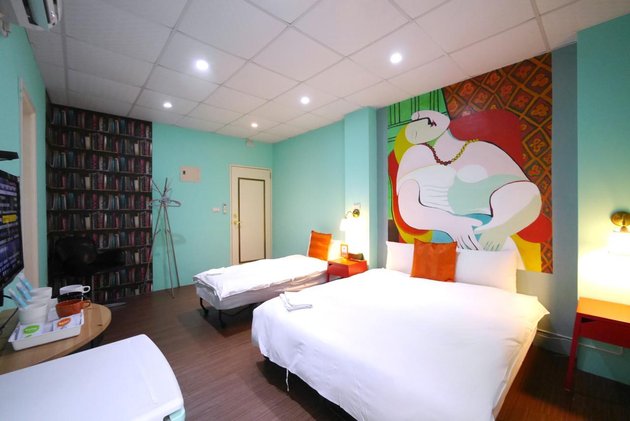 Luca Hotel Taichung Exterior foto
